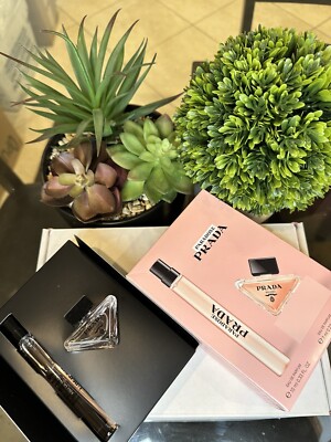 2PC Prada Paradoxe EDP TRAVEL SET Purse Spray .33oz & Mini Splash