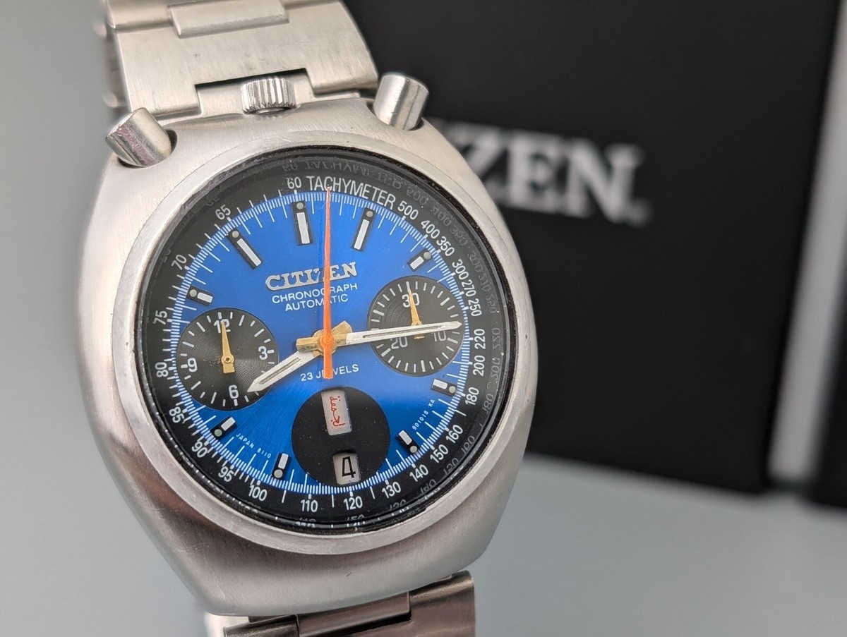 citizen Challenge timer Bullhead 67-9143 Chronograph Men's Watch