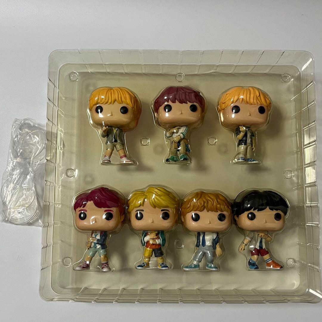 BTS Funko Pop ! 7 Pack Rocks Figure Set Limited Edition ALL member
