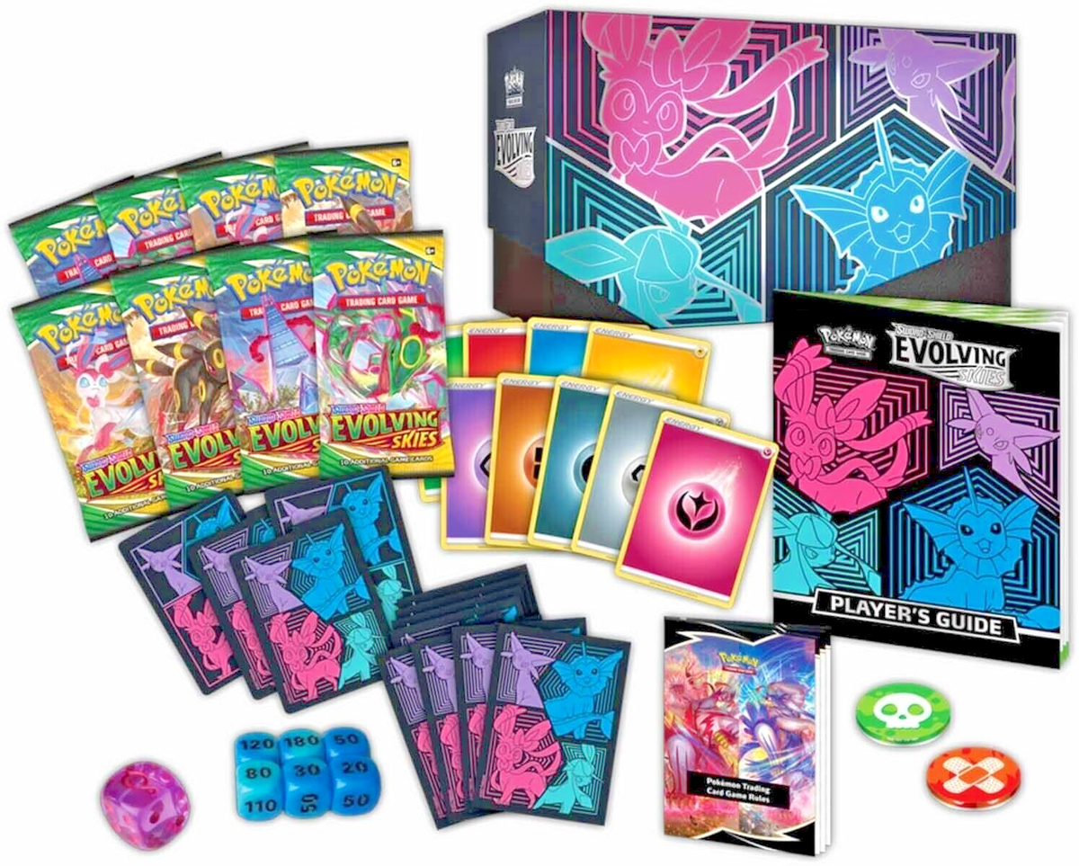 Pokemon TCG - Evolving Skies Elite Trainer Box (ETB) - Factory