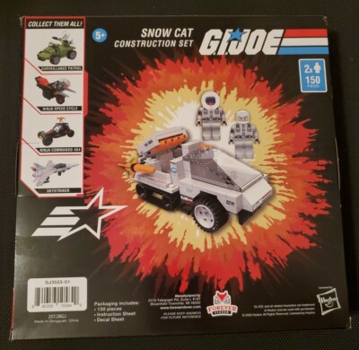 G.I. Joe SnowCat Construction Set Snow Cat New Sealed In Box. | eBay