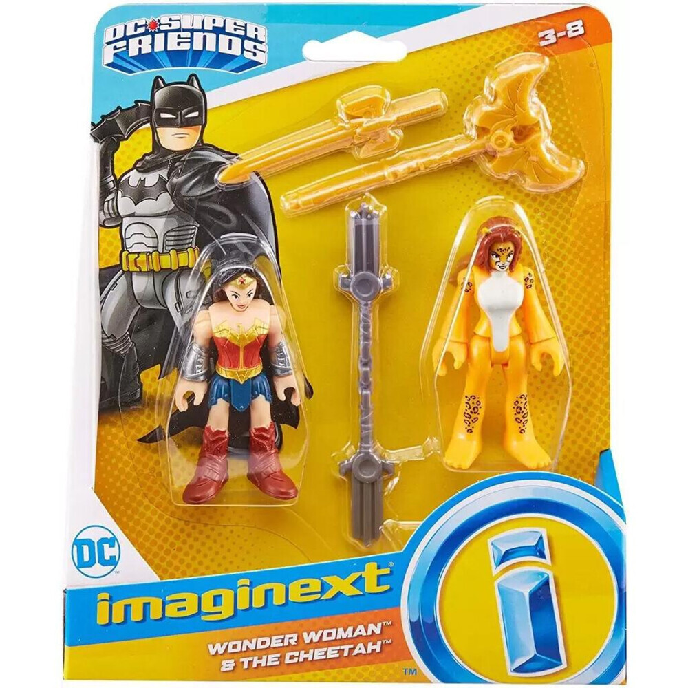 Fisher-Price Imaginext DC Super Friends Wonder Woman & The Cheetah