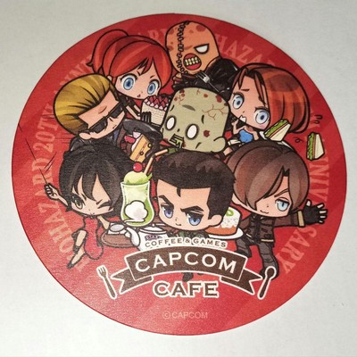 Resident Evil Biohazard Gathering Coaster Bonus Capcom Cafe | eBay
