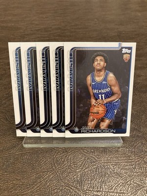 2025-26 Topps Basketball Jase Richardson Rookie RC 5-Card Lot #225