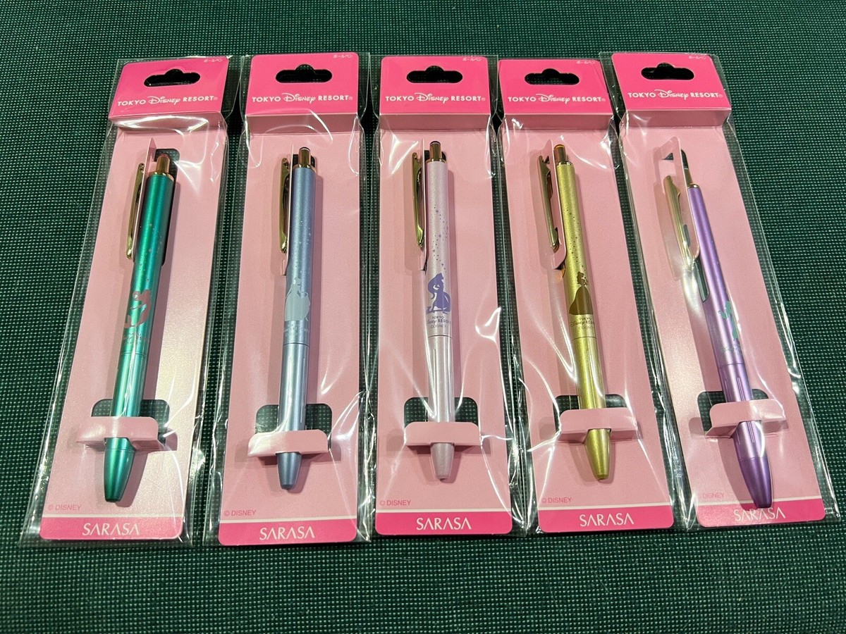Tokyo Disney Resorts Disney Princess ballpoint pen Set Of 5 ZEBRA