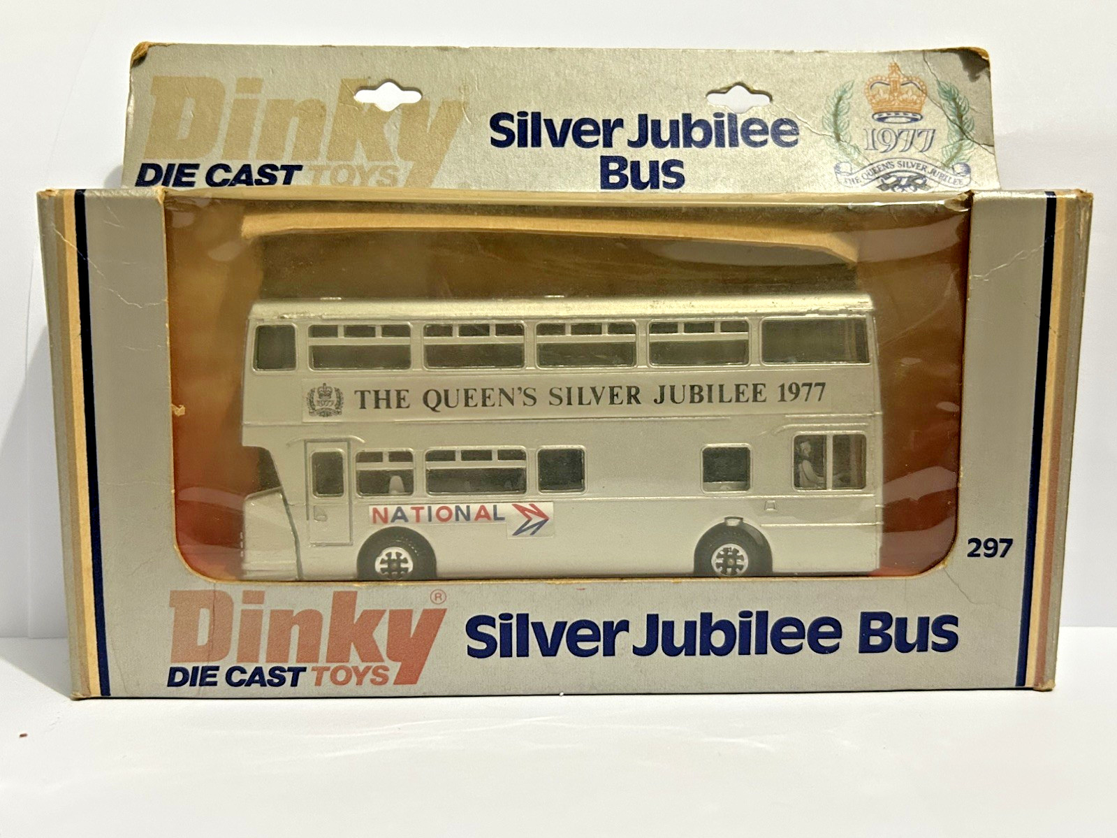 Dinky 297, Silver Jubilee Bus - Free Price Guide & Review
