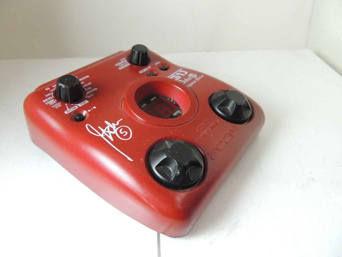 Zoom G1J John 5 Signature Multi Effects Pedal Processor Manson