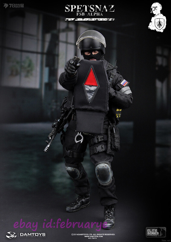 Damtoys 1/6 78015 Elite Series Spetsnaz Fsb Alpha Group Action