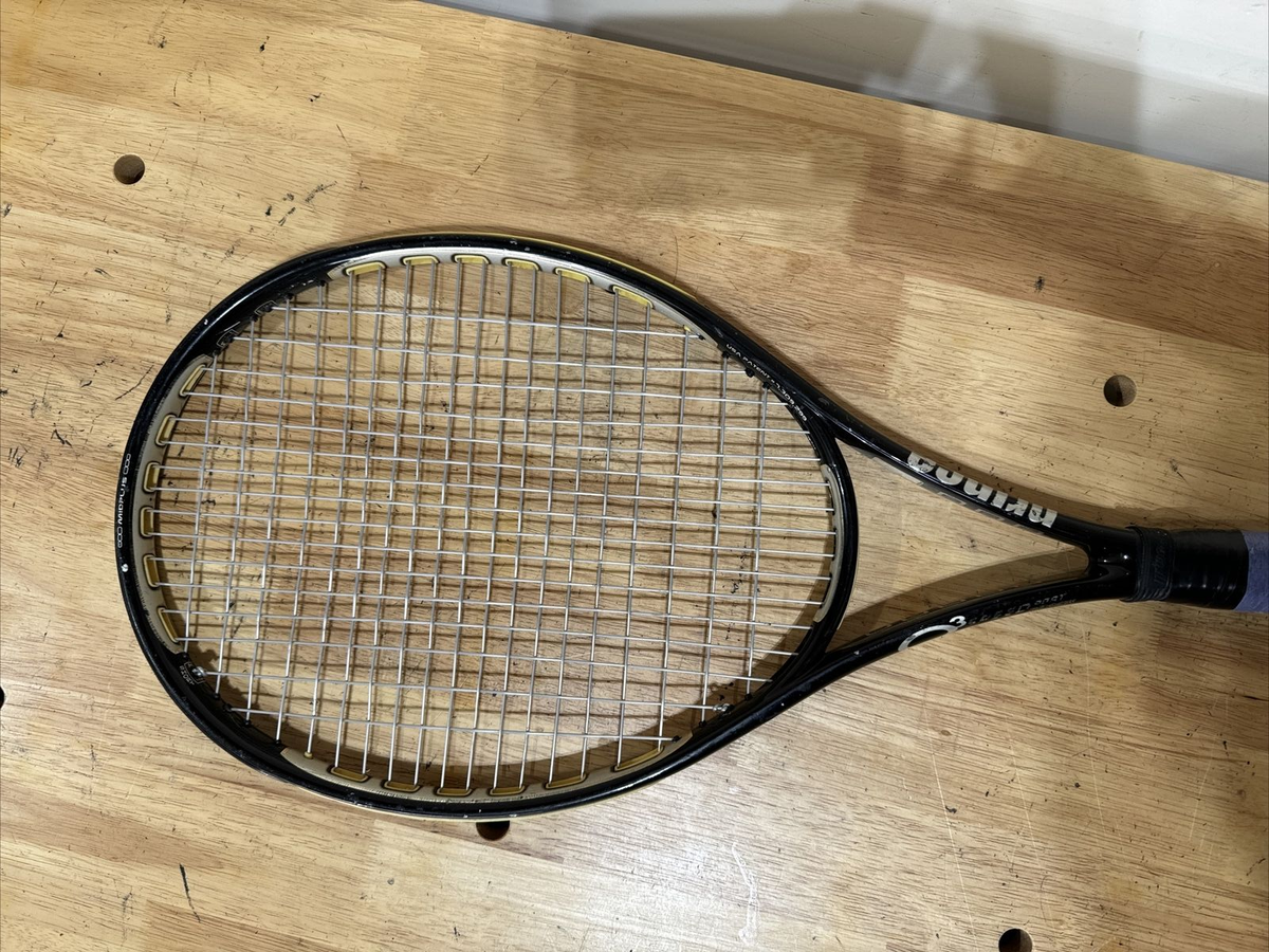 Prince O3 Speedport Black Midplus 100 in Tennis Racquet 4 5/8” (#5