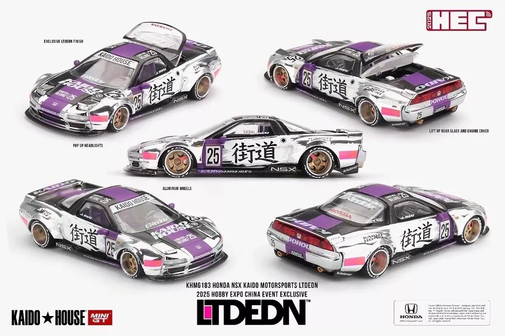 Rare - Kaido House × MINIGT Honda NSX HEC 2025 China Event LTDEDN