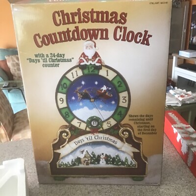 Christmas Countdown Clock by Costco 24 Days Till Christmas Counter