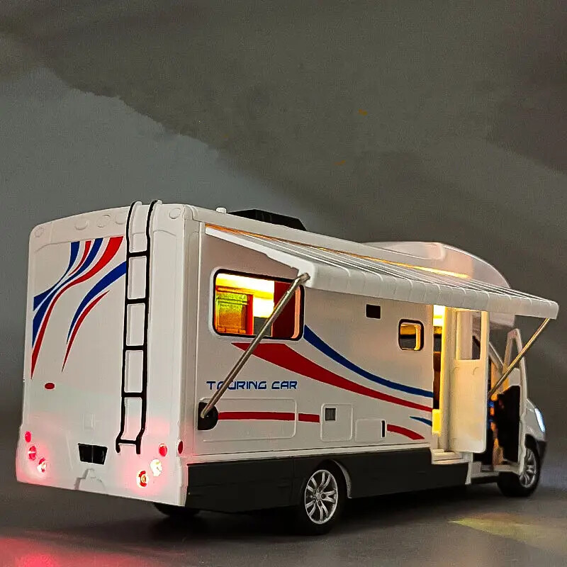 1:32 Diecast RV Recreational Vehicle Car Model Camper Van