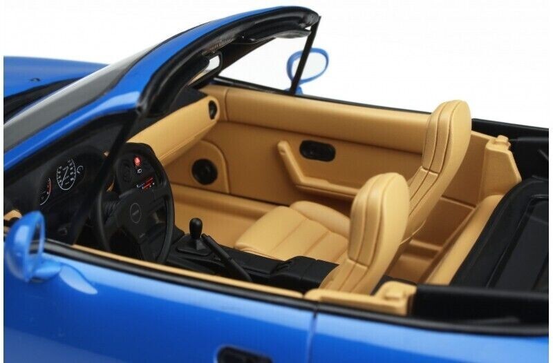 1/18 Mazda MX-5 Miata Spider 1990 (Blue) Resin Model Car by Otto
