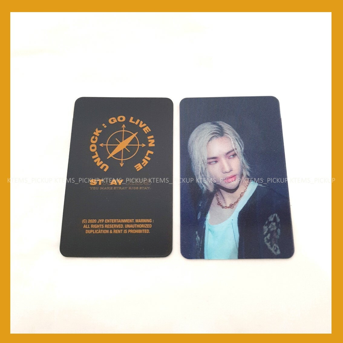 Stray Kids unlock concert go live in life LENTICULAR PHOTOCARD
