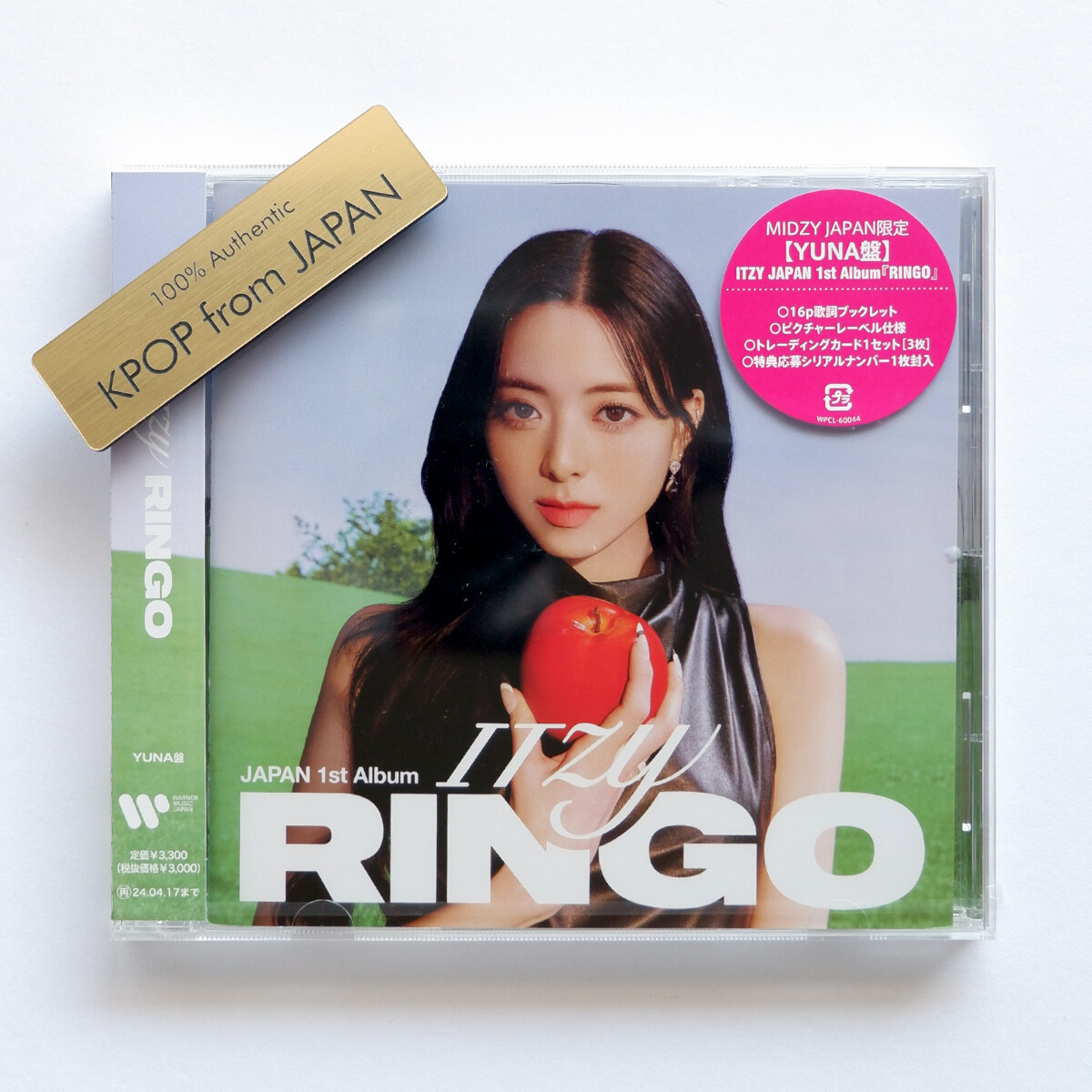 Unopened ITZY RINGO MIDZY JAPAN ver. Yeji Yuna Lia Ryujin
