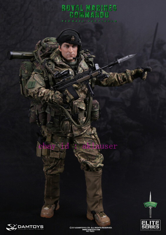 Damtoys 1/6 Dam78023 United Kingdom Royal Marines Commando Action