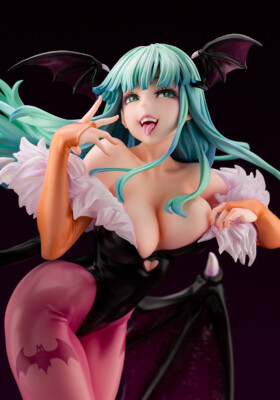 KOTOBUKIYA Darkstalkers Bishoujo Darkstalkers Morrigan Figure for