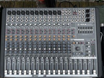 Mackie CFX16 MK2 Mixer In Full Flight Case | eBay