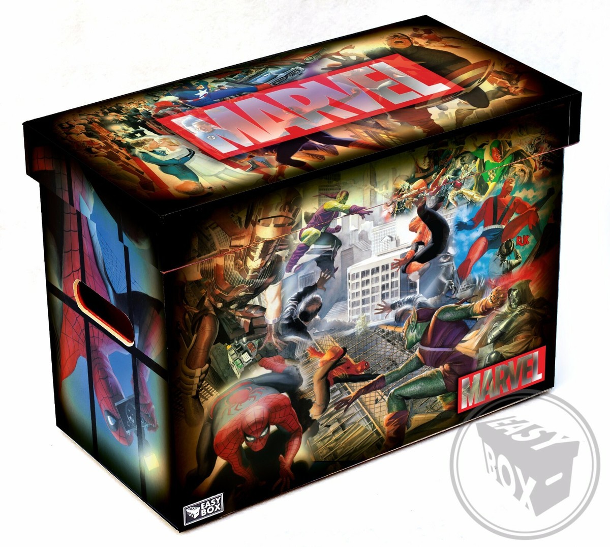 Large Comic Book Hard Box MDF Marvels - Alex Ross | eBay