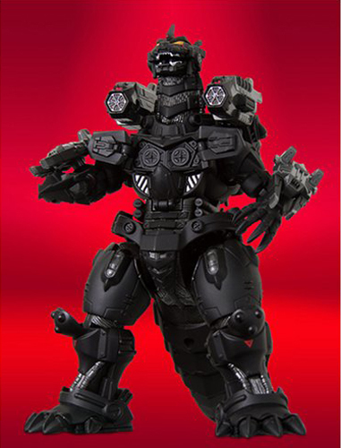 Japan Rare Bandai GD-57B Chogokin Godaikin Mecha Godzilla Black