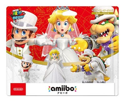 Nintendo amiibo Super Mario Odyssey Triple Wedding Set MARIO