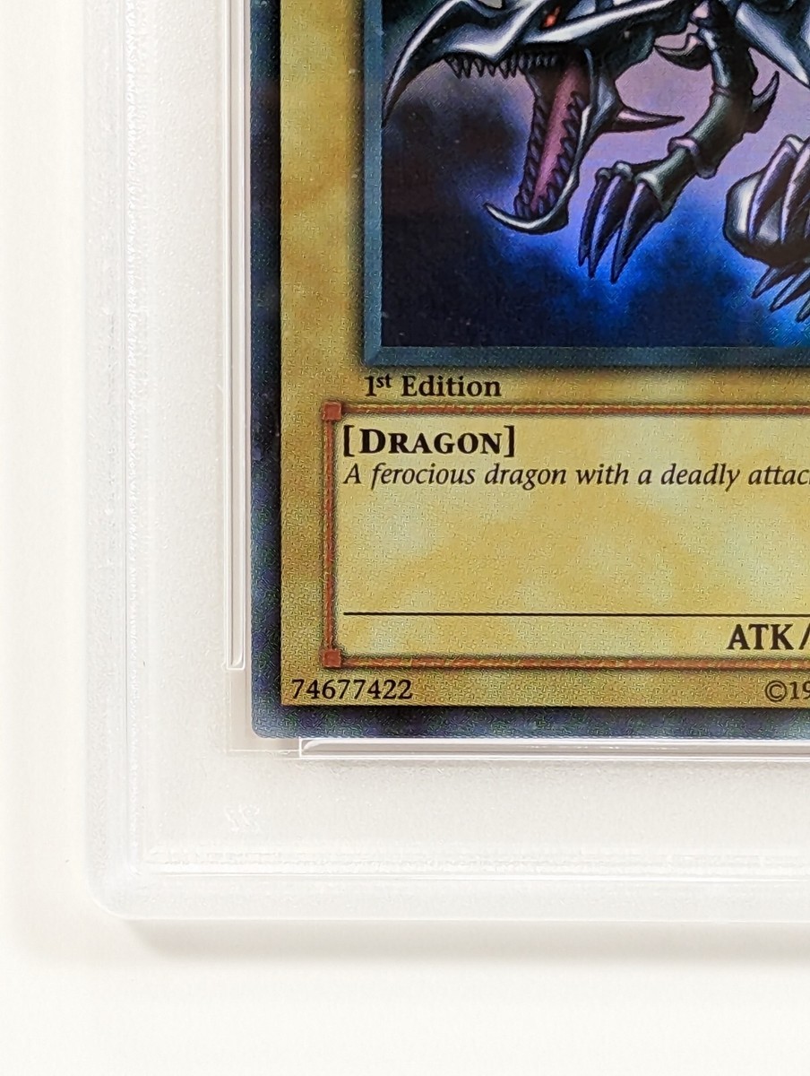 2002 Yugioh Red-Eyes B. Dragon 1st Edition LOB-070 Asian English