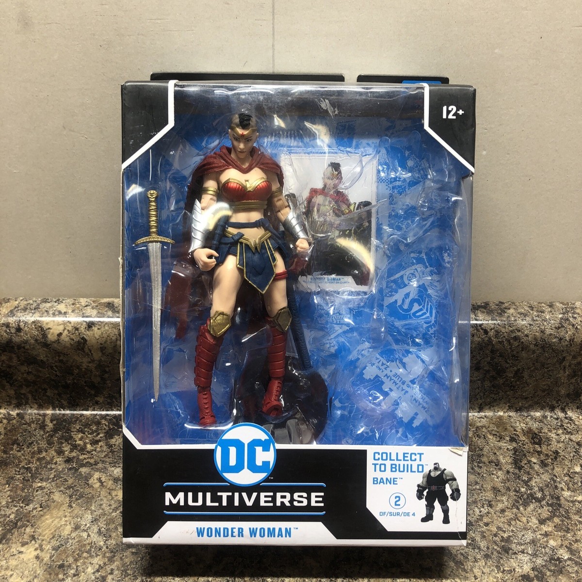 McFarlane DC Multiverse Wonder Woman Helmet Fate Last Knight On