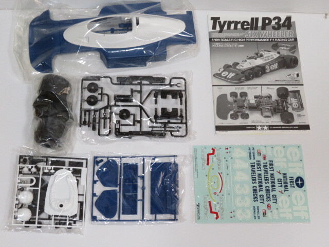 TAMIYA 1/10 RC Tyrrell P34 Six Wheeler Assembly Model Kit 49154