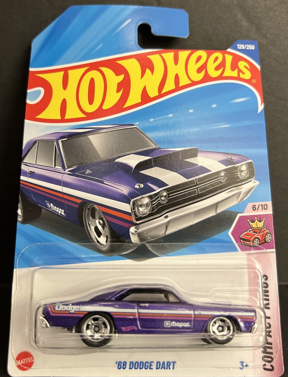 2025 Hot Wheels 129/250 '68 DODGE DART 6/10 COMPACT KINGS ~ BOX