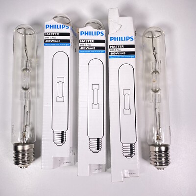 5 - Philips Master HPI-T PLUS 400W/645 E40 Lot Of 5 Stage Theatre