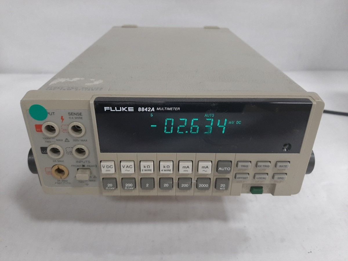 Fluke 8842A Digital Bench Multimeter for sale online | eBay