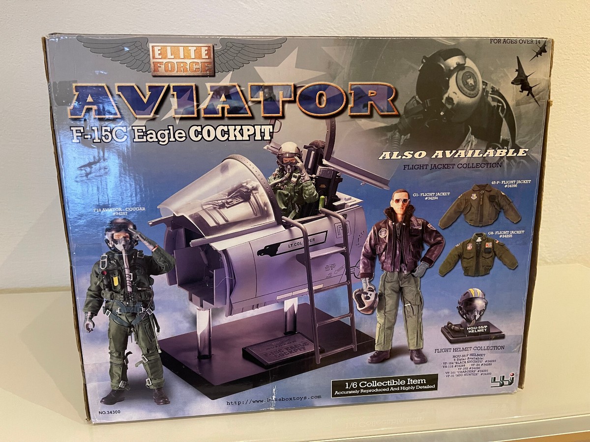BBI Blue Box Elite Force Aviator series F-15C cockpit in 1/6 scale
