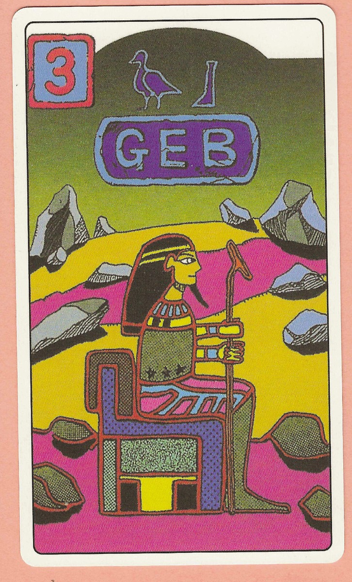 Geb; Egypt Gods 3; JoJo's Bizarre Adventure single swap tarot card