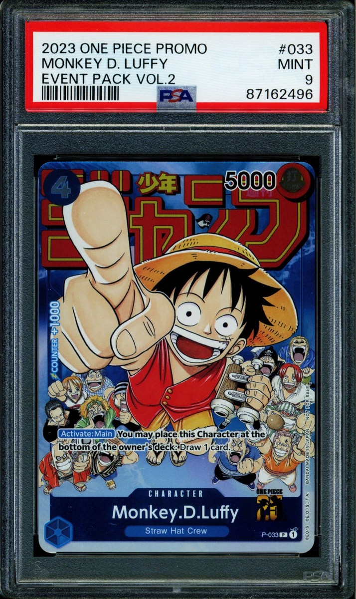Monkey.D.Luffy (Event Pack Vol. 2) P-033 One Piece Promotion Cards