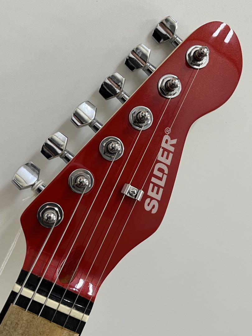 Electric Guitar Selder ST-16/MRD Red with Accessories | eBay