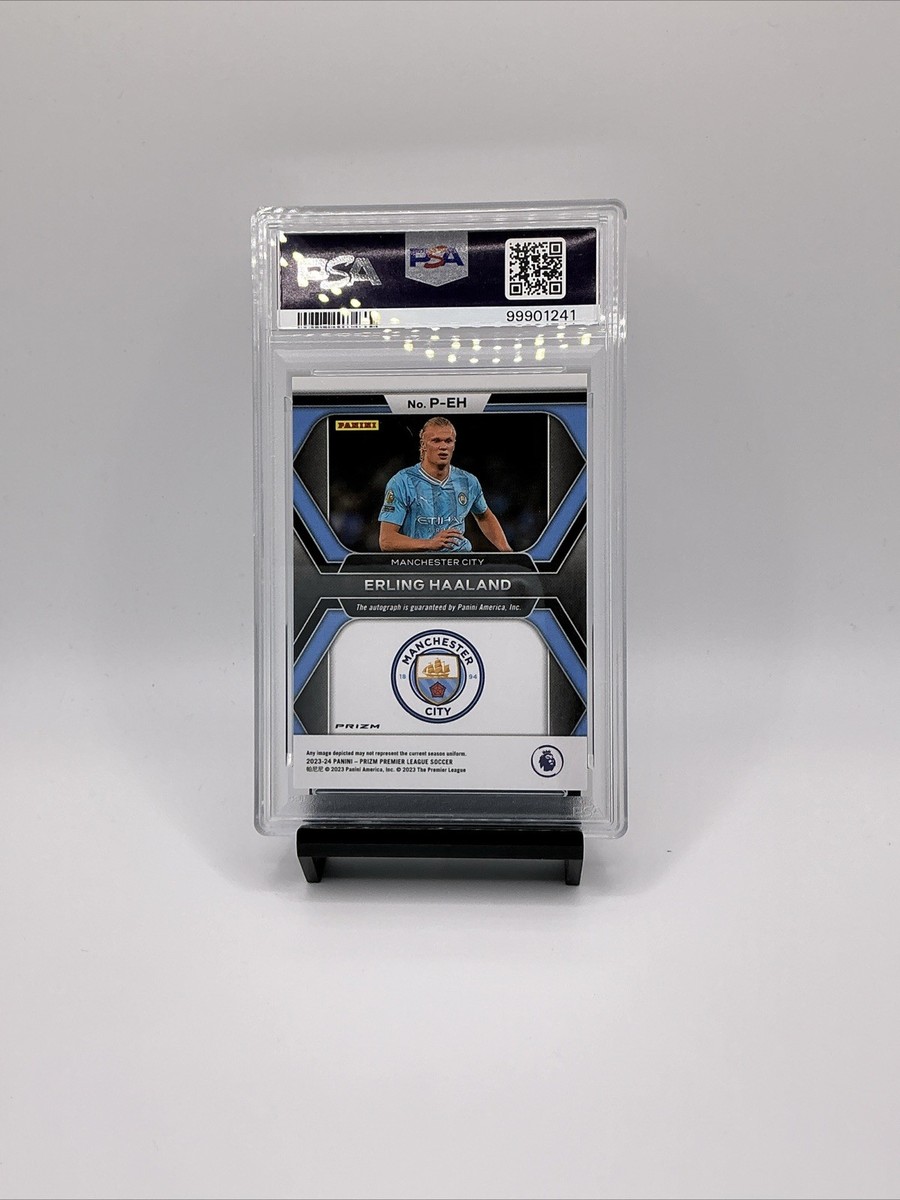 2023-24 Panini Prizm Premier League - Penmanship Erling Haaland #P