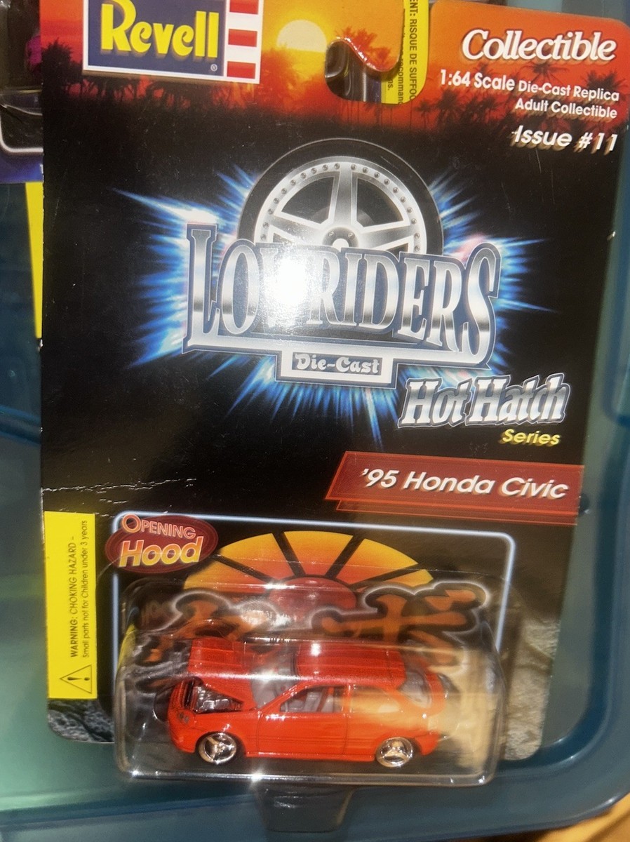Revell Lowriders Hot Hatch '95 Honda Civic 1:64 Diecast #11 New | eBay