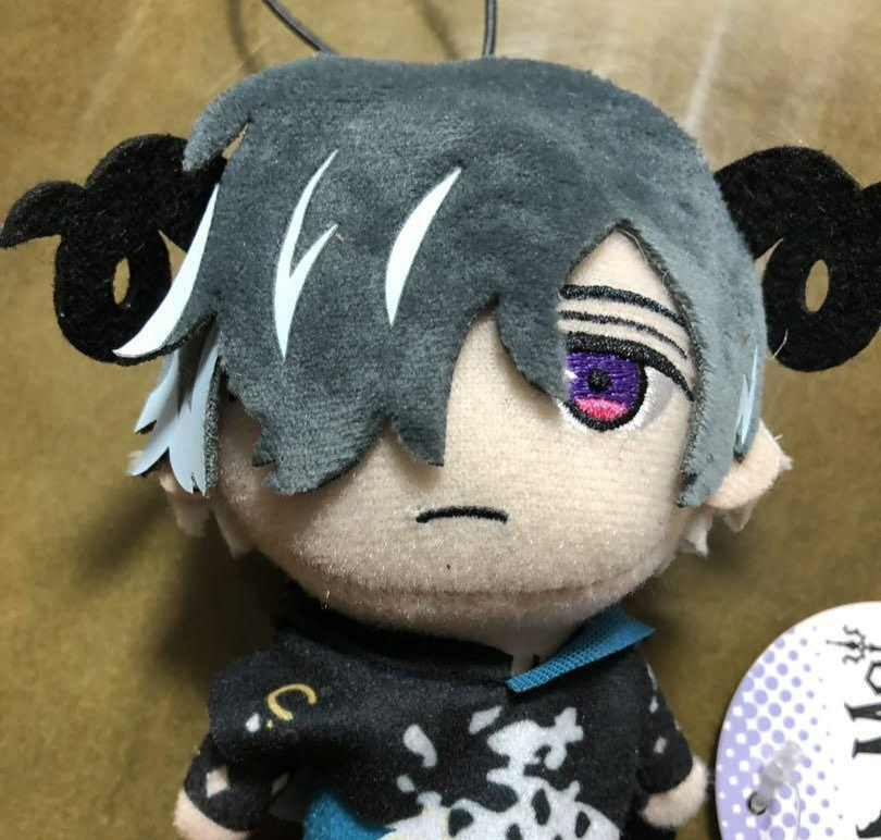 Obey Me! Belphegor Mascot Plush Doll NAMCO Limited edition 10cm