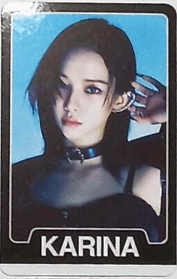 AESPA WEEK - DRAMA CITY MD TRADING CARD OFFICIAL KARINA WINTER