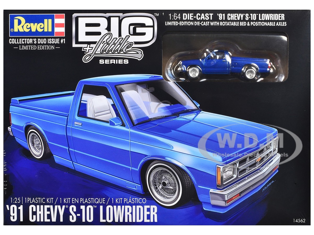 LEVEL 4 MODEL KIT 1991 CHEVROLET S-10 LOWRIDER PICKUP 1/25 SCALE