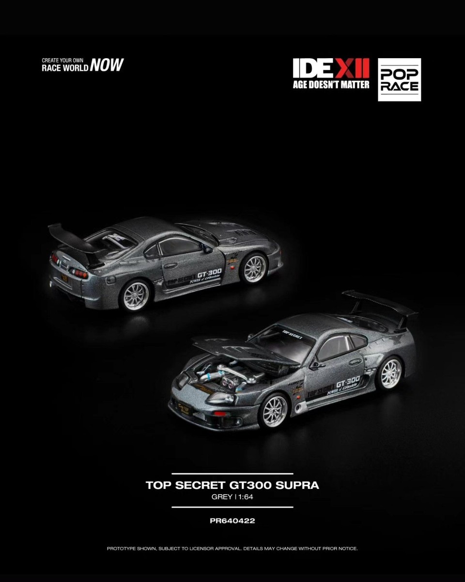 POP RACE INDONESIA DIECAST EXPO '25 SUBARU BRZ CIVIC PANDEM TOP