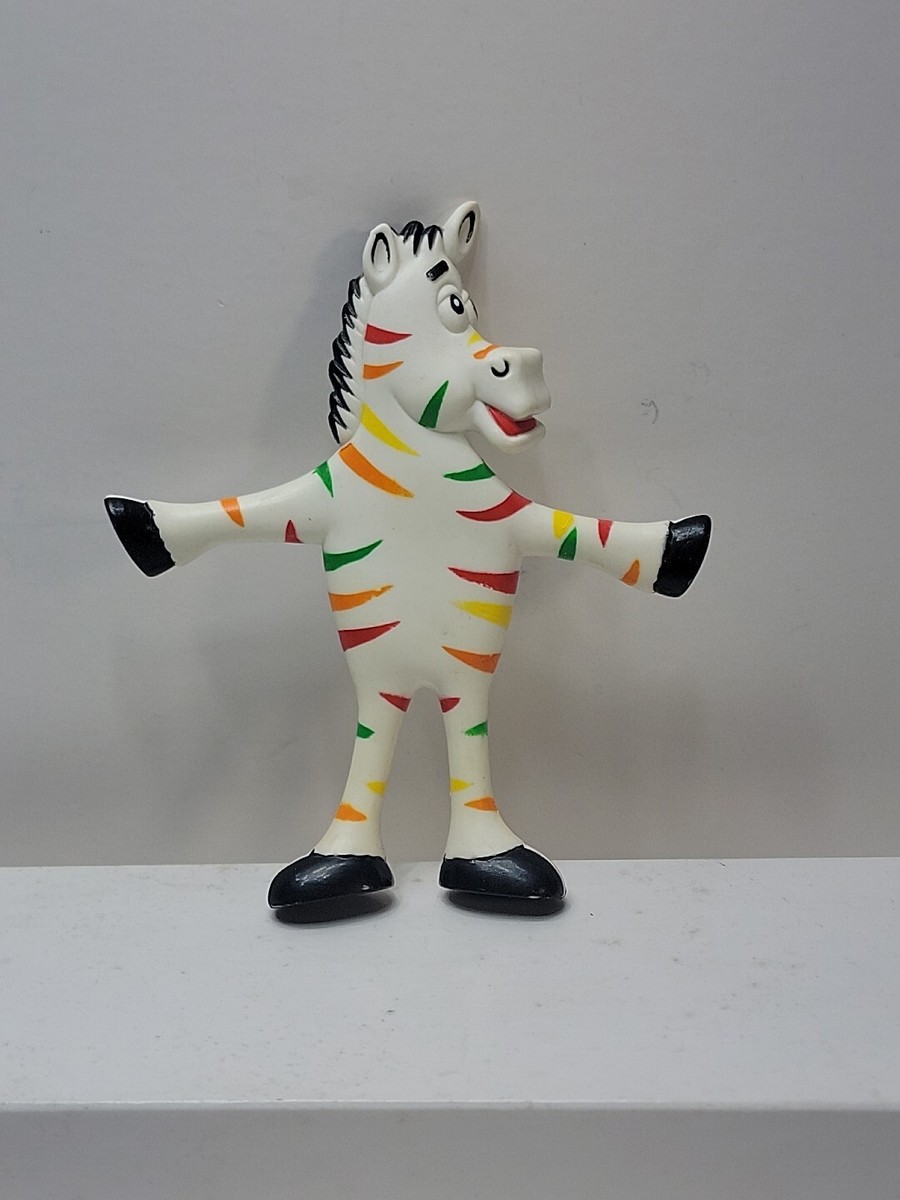 Fruit Stripe Zebra Gum Lifesavers Bendy Toy Figure Advertising