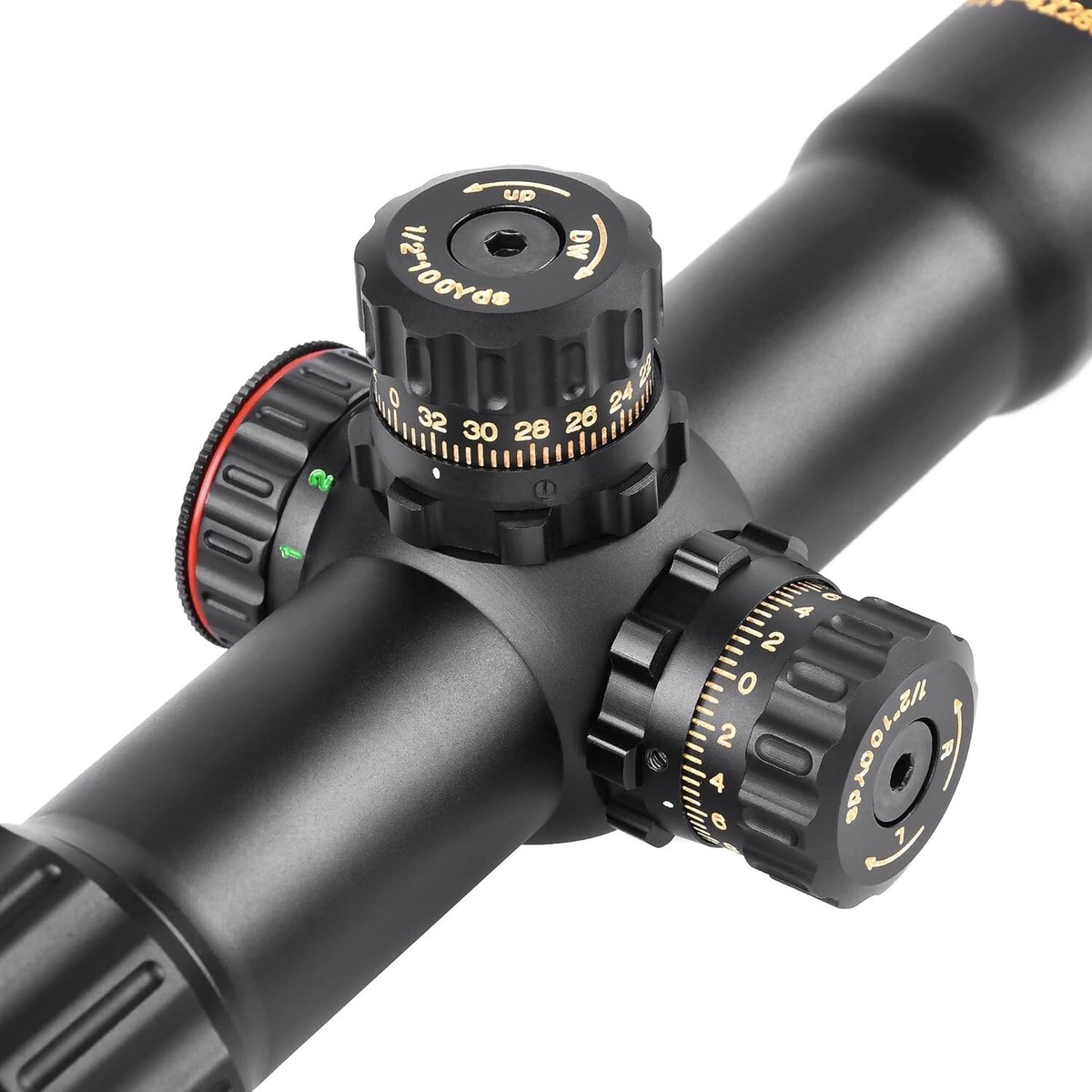 SNIPER NT 1-4X28 Compact Rifle Scope R/G/B LPVO Rifle Scope with