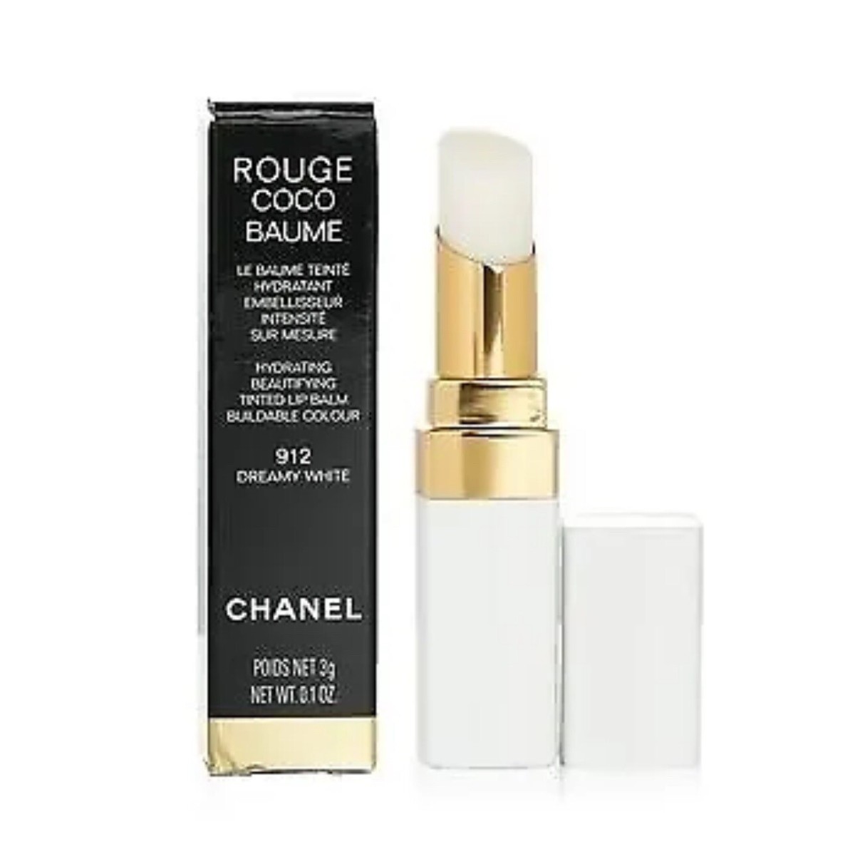 Chanel Rouge Coco Baume Hydrating Beautifying Tinted Lip Balm #912