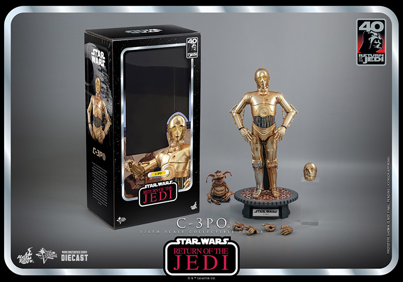 HOT TOYS MMS701D56 1/6 STAR WARS EP VI RETURN JEDI C-3PO C3PO