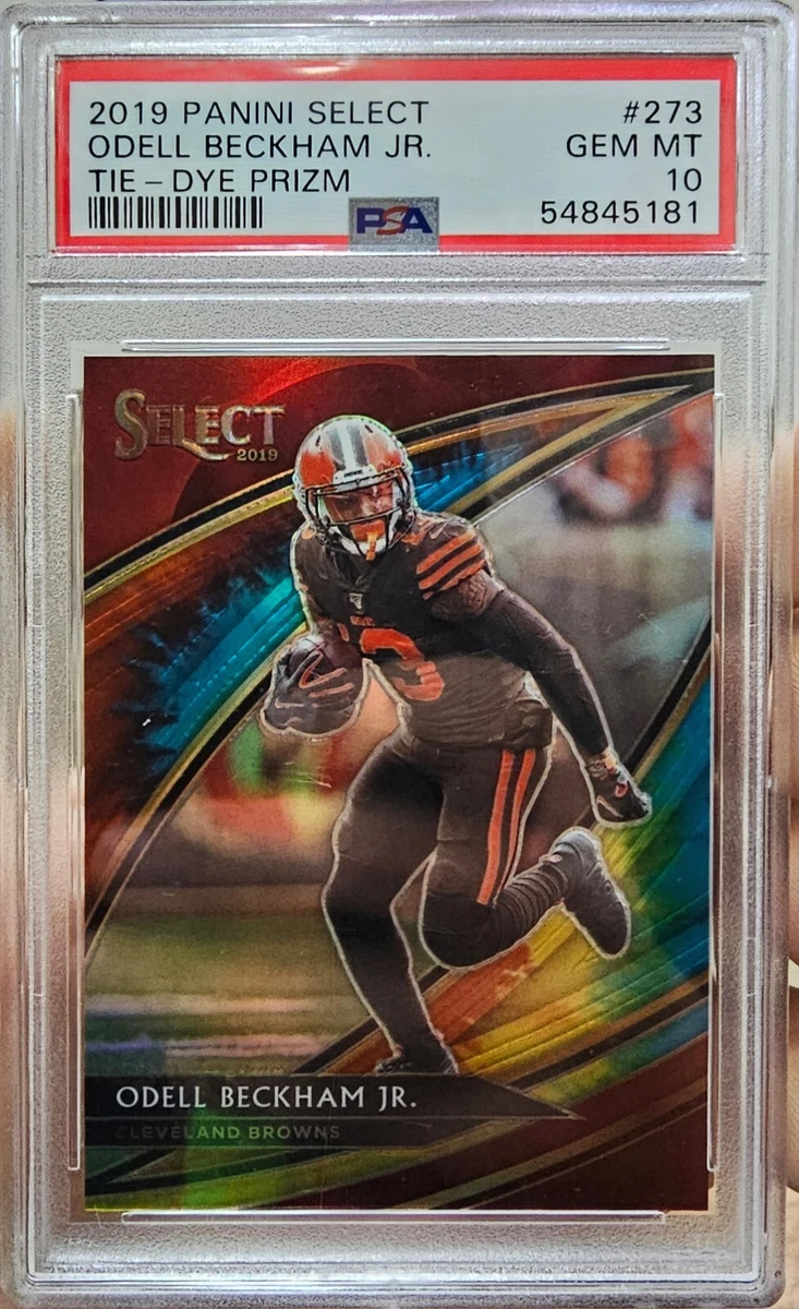 10 Graded Football Odell Beckham Jr. Sports Trading Cards for sale