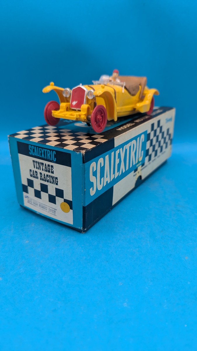 Scalextric C65 Alfa Romeo 1933 in Yellow French Ex Shop Stock