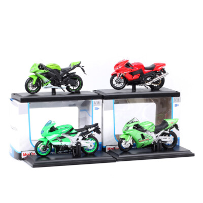 Maisto 1:18 Kawasaki Ninja ZX6R ZX10R ZX12R ZX14R Motorcycle