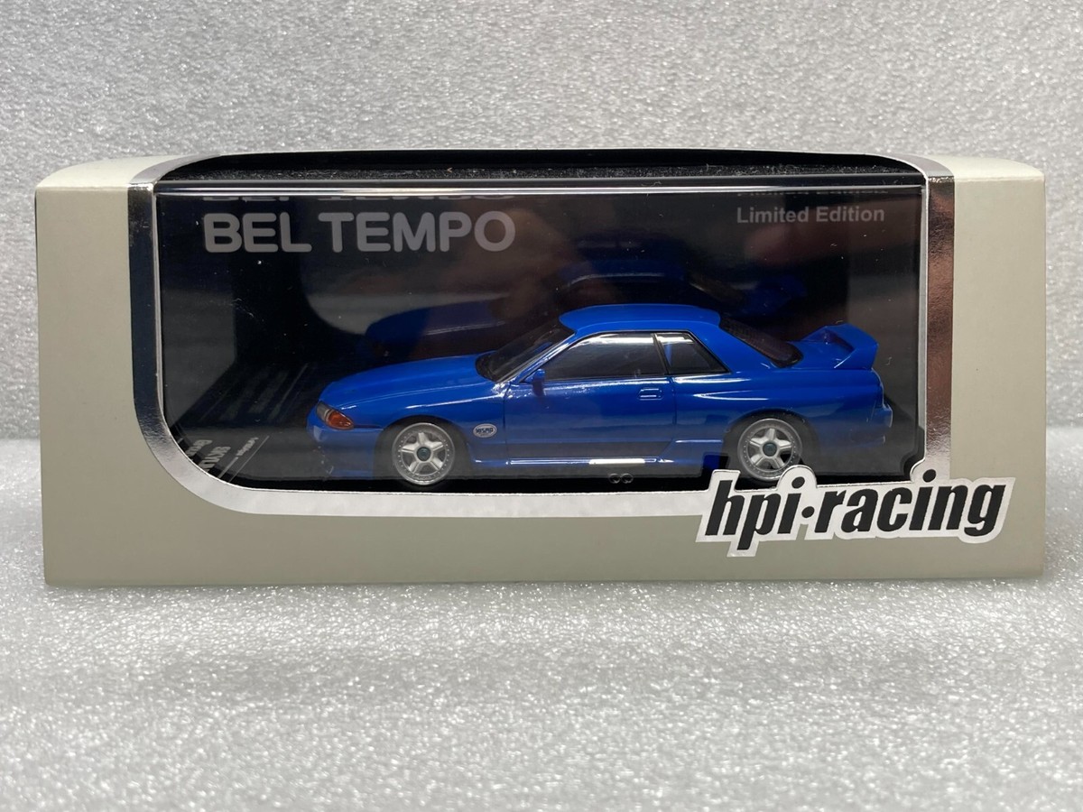 HPI Racing 1/43 8118 Nissan Skyline R32 GT-R GROUP-A RACING Blue