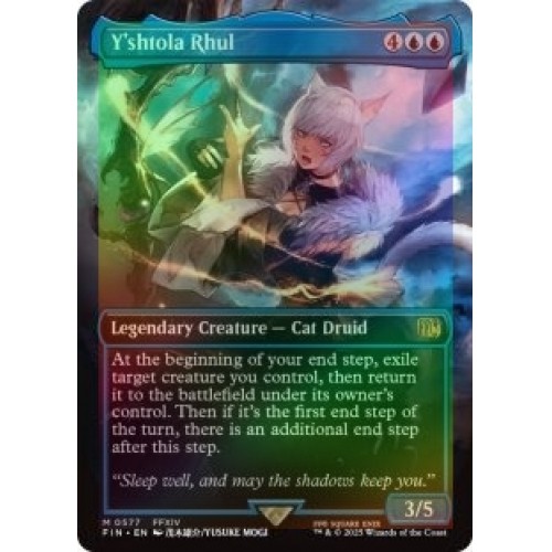 Foil Y'shtola Rhul (borderless) M/NM Magic: The Gathering MTG